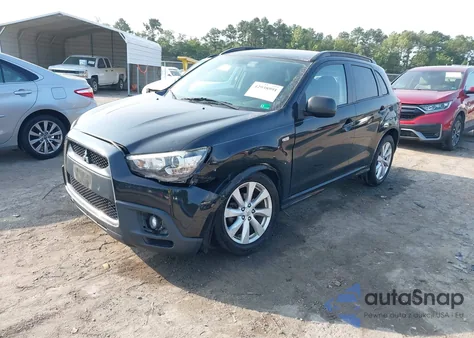 2012 Mitsubishi Outlander Sport Se from USA, damaged, VIN JA4AP4AU0CZ001930